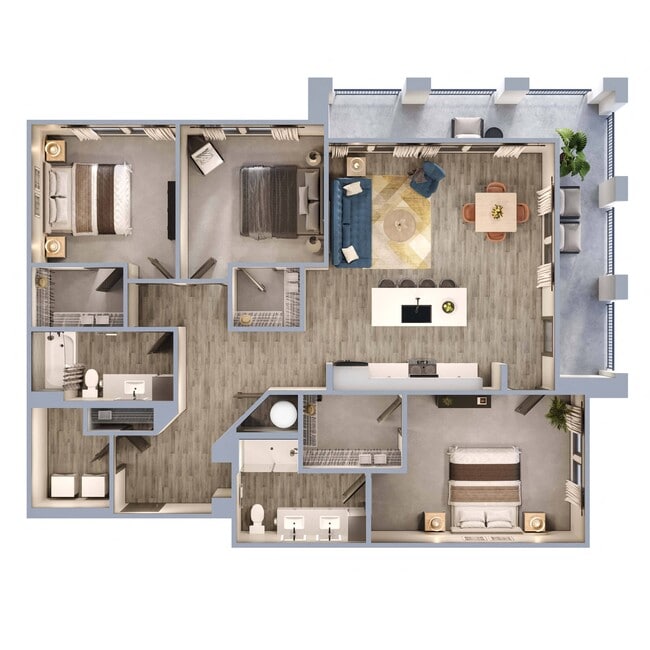 Floorplan - Maren Apartments