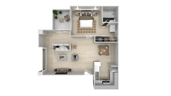 Floorplan - City View Apartments at Warner Center