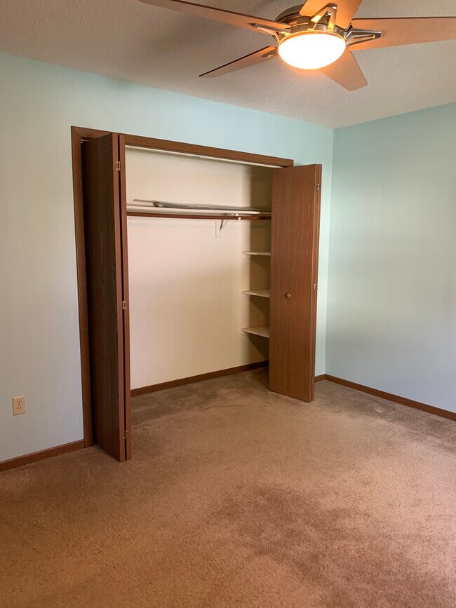 Closet in Bedroom 1 - 605 Clay St