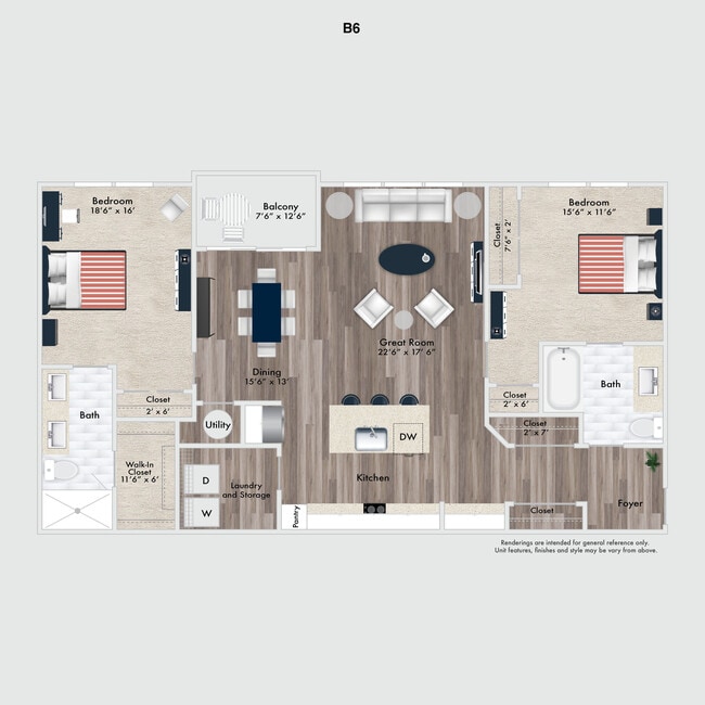 Floorplan - The Pearl at Marina Shores