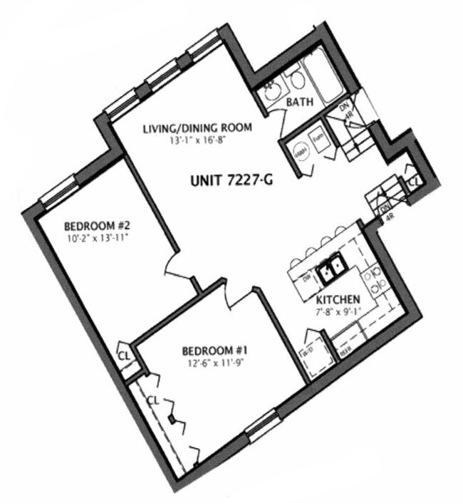 Floorplan - 2038 W. Touhy Ave.
