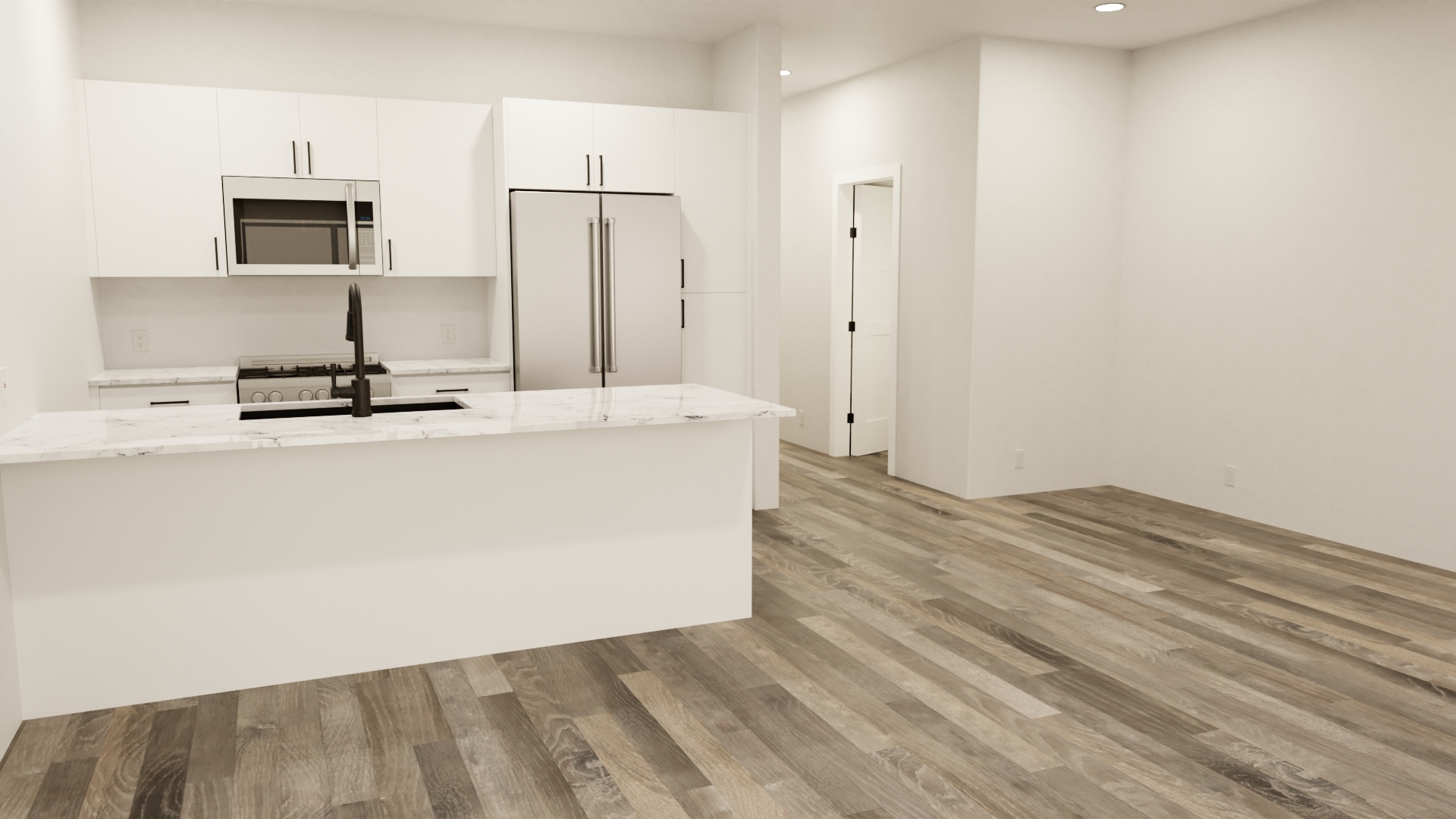Kitchen/Living Area - 184 74th St