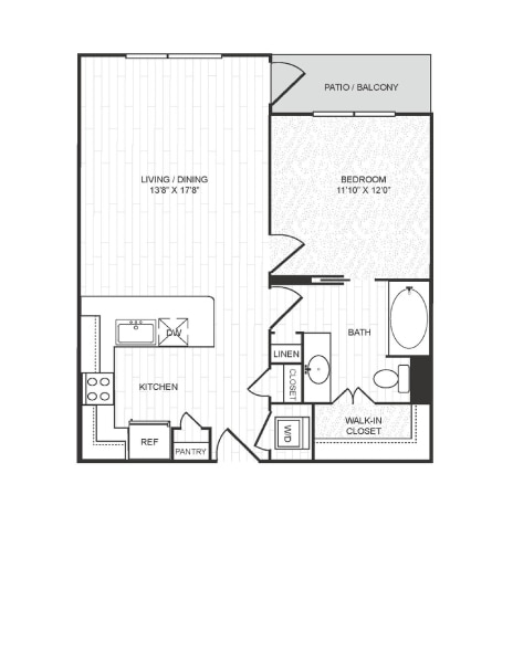 Floorplan - Moda Apartments
