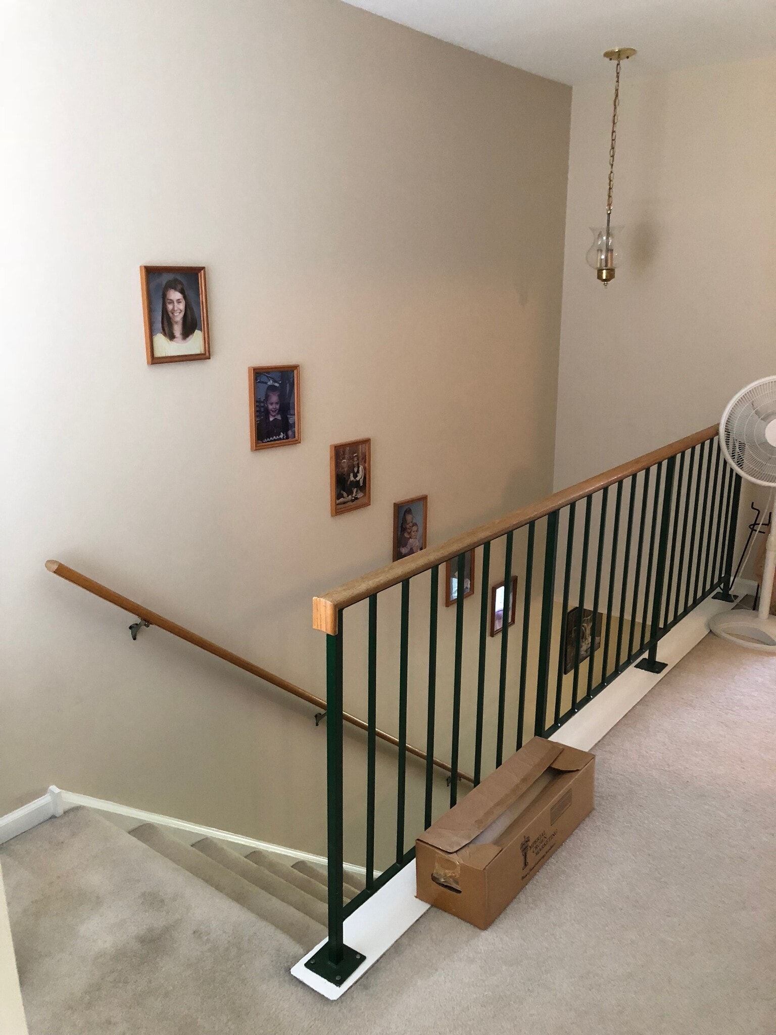 Stairway down - 103 Capella Ct