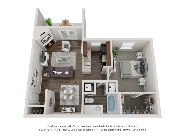 Floorplan - Brookdale on the Park