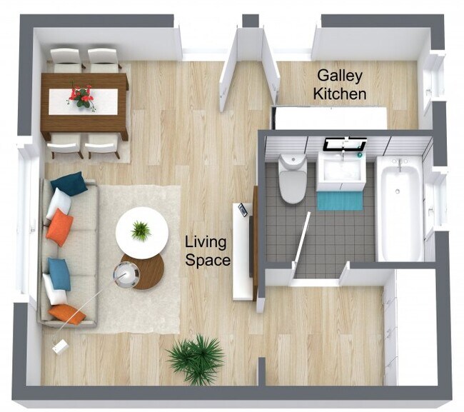 Studio - 4915 S Drexel Apartments