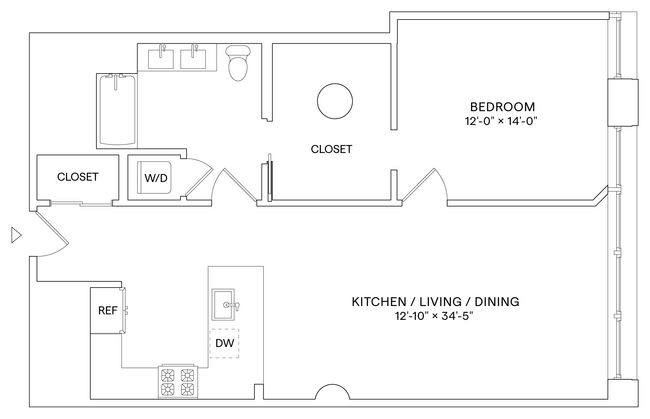 Floorplan - Radio Lofts at Hudson House