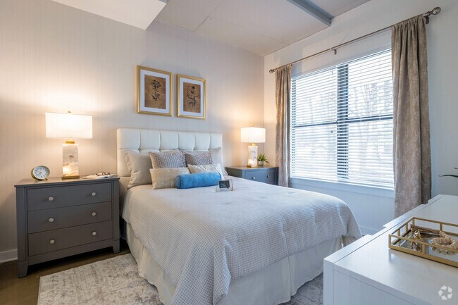 1BR, 1BA - 732SF - Bedroom - The Julian at Fair Lakes