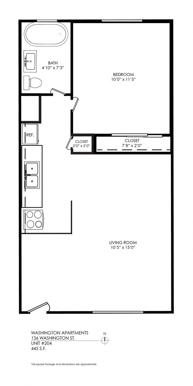 Floorplan - Washington Apartments