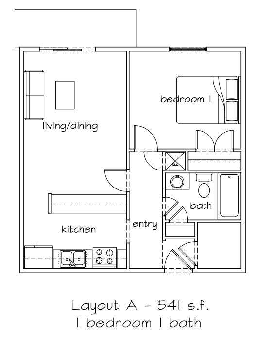 Floorplan - The Palms Apartments