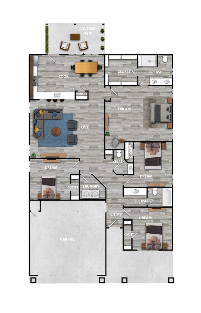 Building Photo - Brand new 4/2/2 in Elysian Fields!