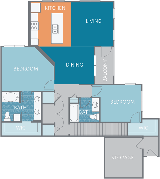 Floorplan - Watermark at Steele Crossing