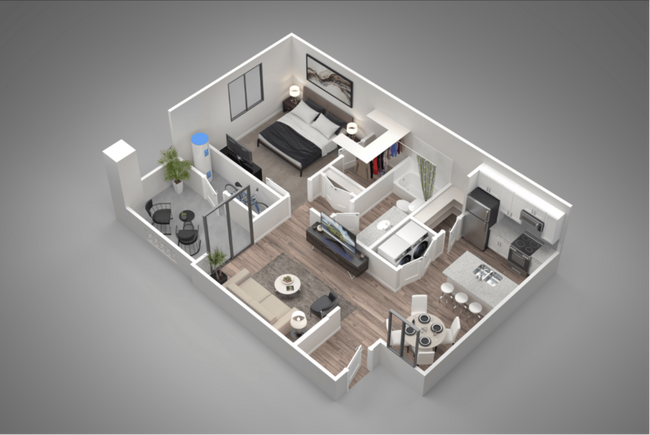 Floorplan - The Palms on Scottsdale