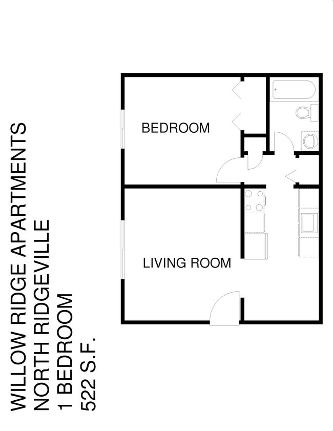Floorplan - Willow Ridge Apartments
