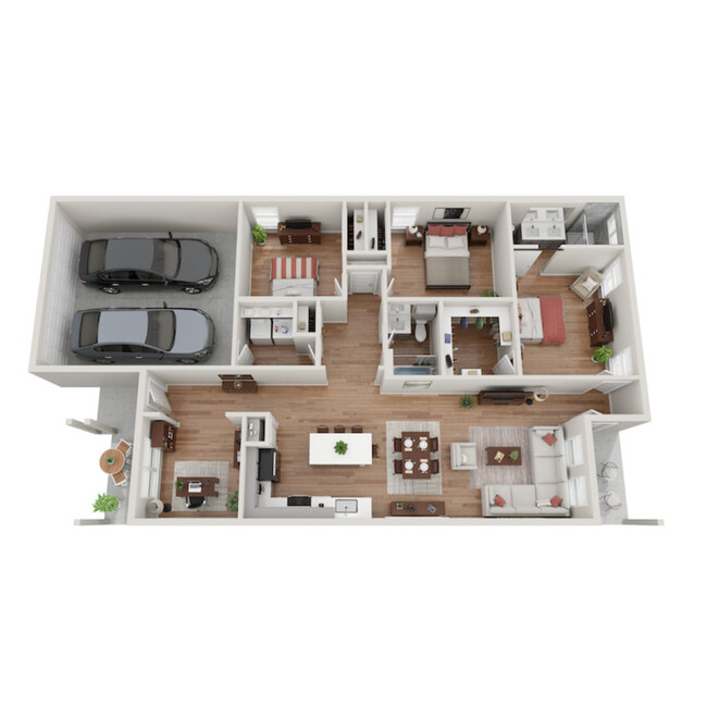 3 Bedroom Single Level - Katy Legacy
