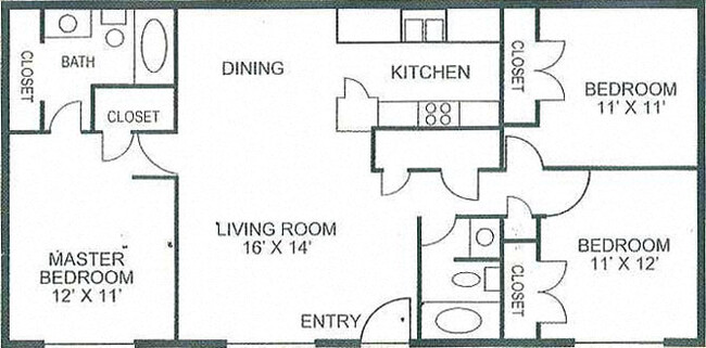 Floorplan - Cantera Apartments