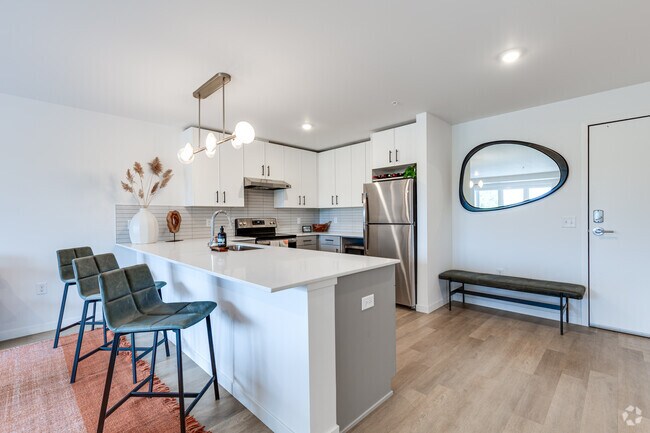 1BR 1BA - 852SF - A9 - Kitchen - Esox House