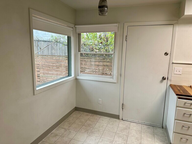 Back door and dining room windows - 2033 N McClellan St