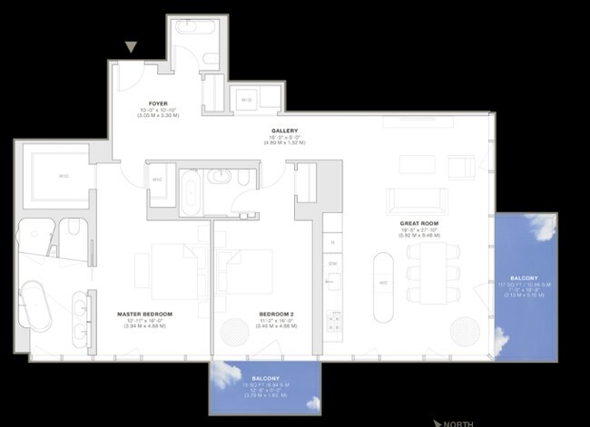 2BR/2.5BA - 56 Leonard St