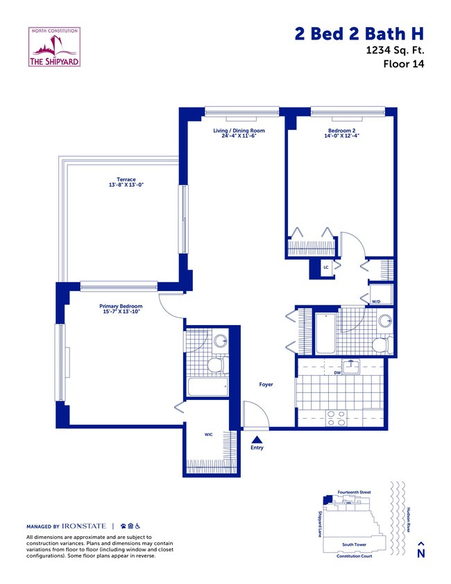 Floorplan - The North Constitution