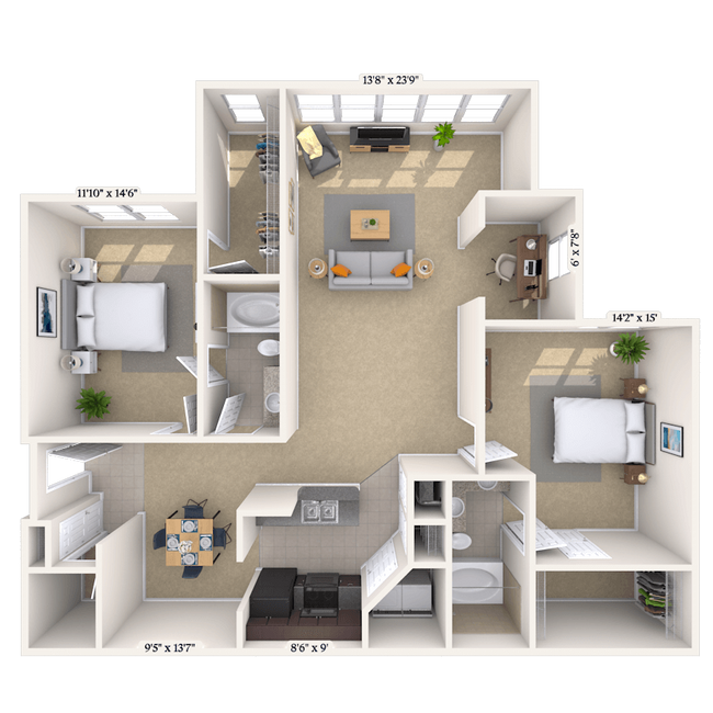 Floorplan - MAA Preserve