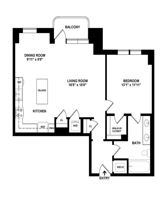 Floorplan - The Woodley