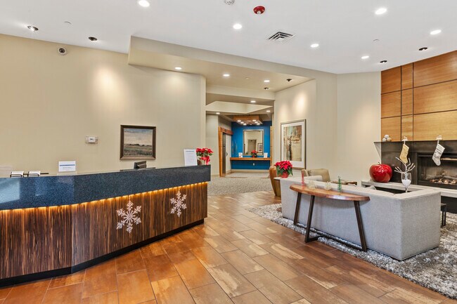 Foyer with Concierge desk - 5450 Leary Ave NW