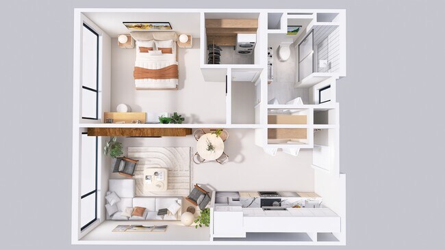 Floorplan - West 7th Apartments