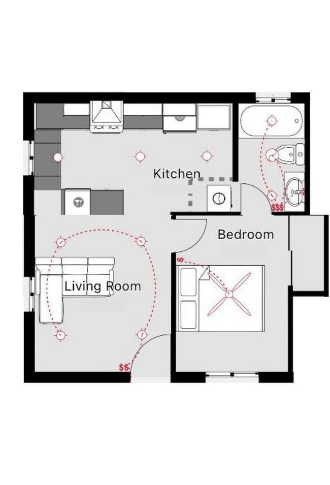 Building Photo - Fully furnished 1 bed 1 bath in Mission Beach.