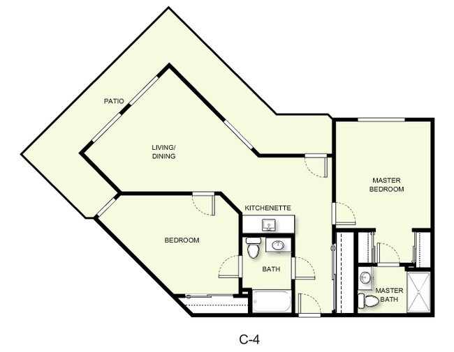 2BR/2BA - The Lodge at Wake Forest