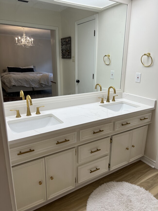 master bath vanity - 2317 Ridgewood Dr