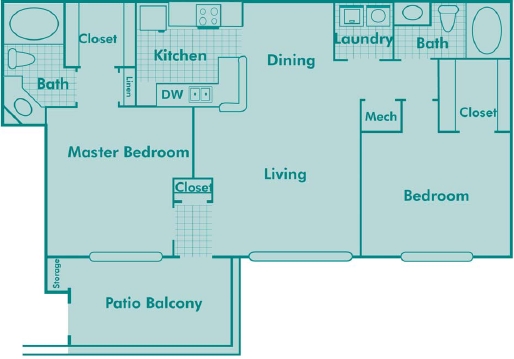 2BR/2BA - Palms Of Cortez