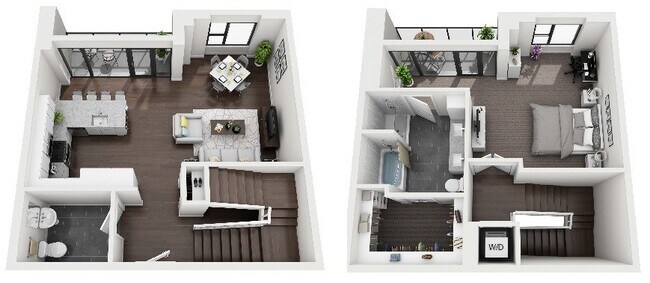 Floorplan - 1000 Speer by Windsor