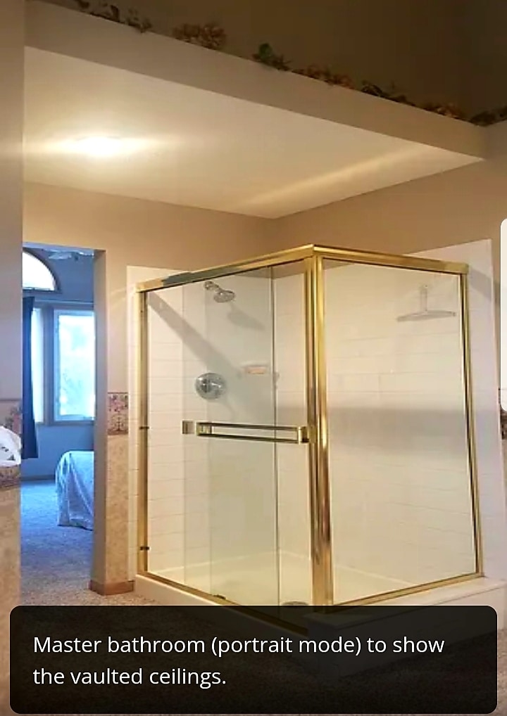 Master shower - 21506 W 53rd Terrace