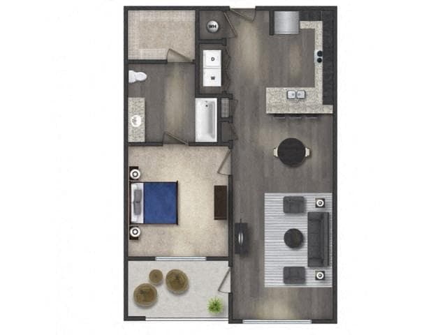 Floorplan - Flats on 4th