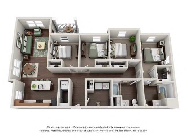 Floorplan - Tiffin Pointe