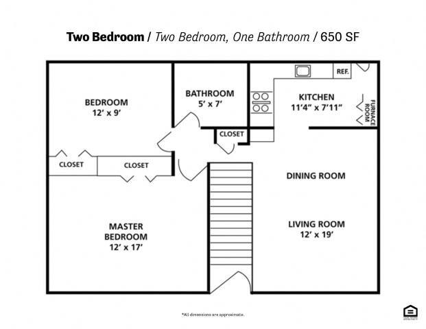 Floorplan - Lake Falls Apartments