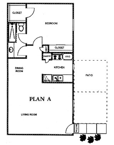 Floorplan - Braeswood Oaks Apartments