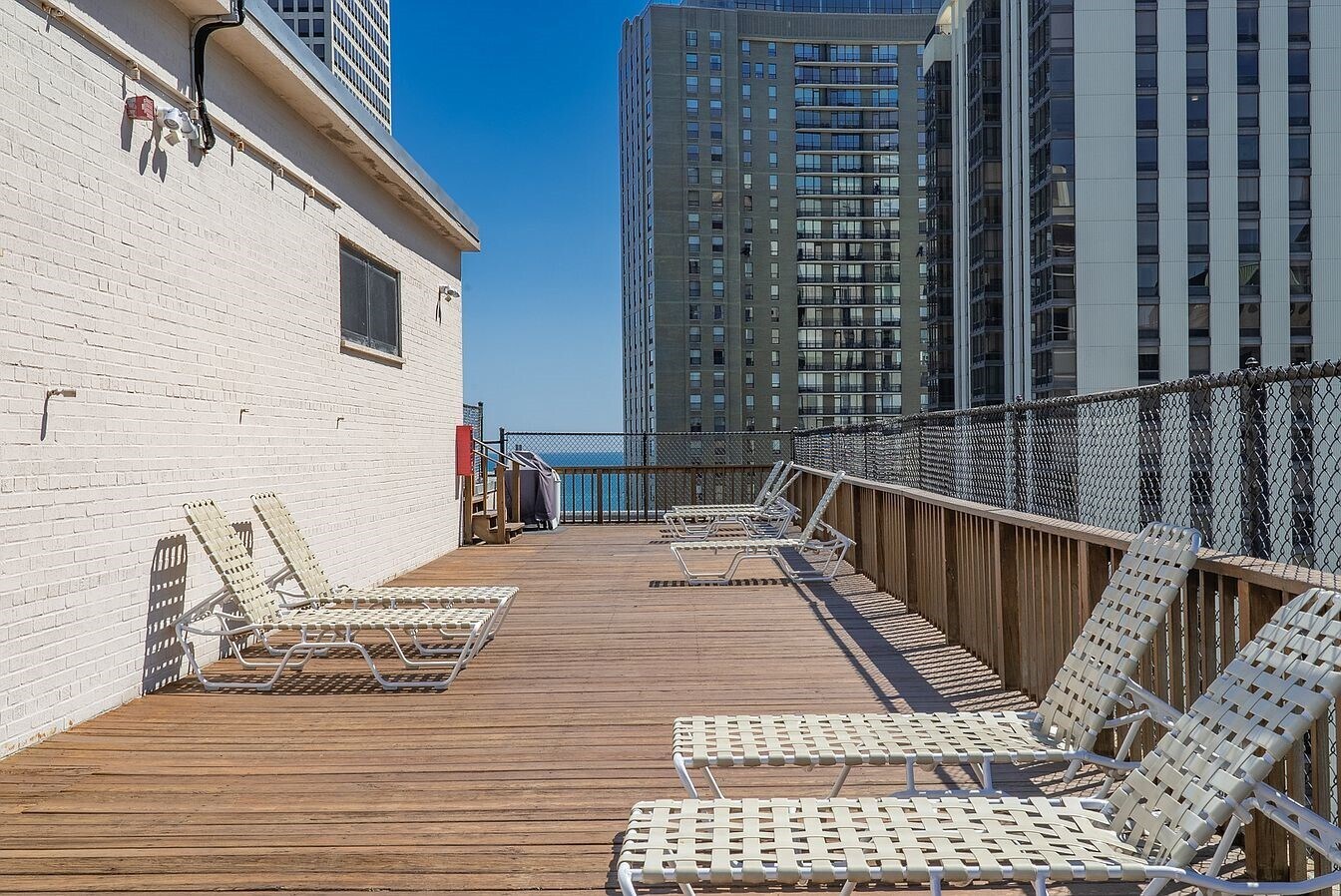 Roof deck - 33 E Cedar St
