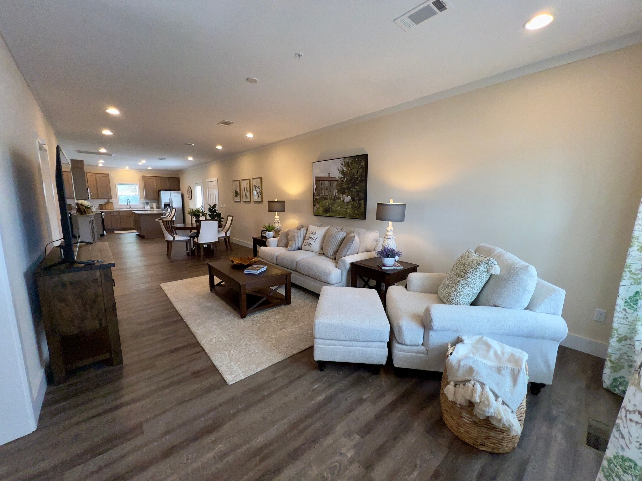Living Room View from Front Doorway - 600 Vera K Ct