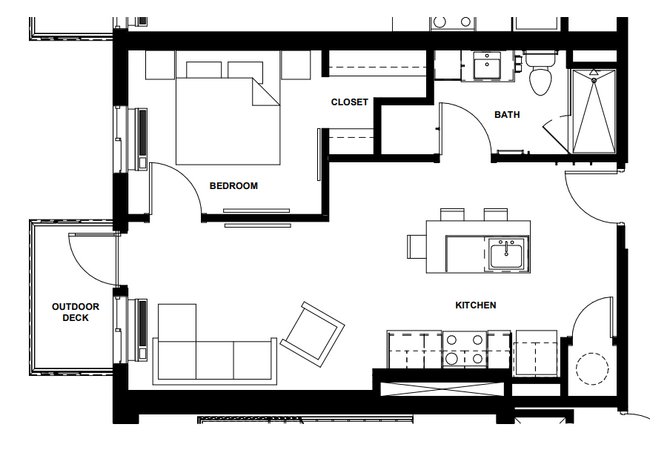 Floorplan - Telegraph Lofts West