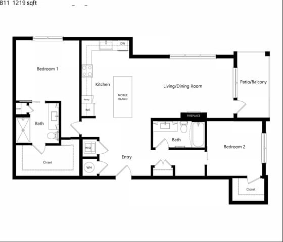 B11 1219 sqft - Phase 2 - Olympus Latitude
