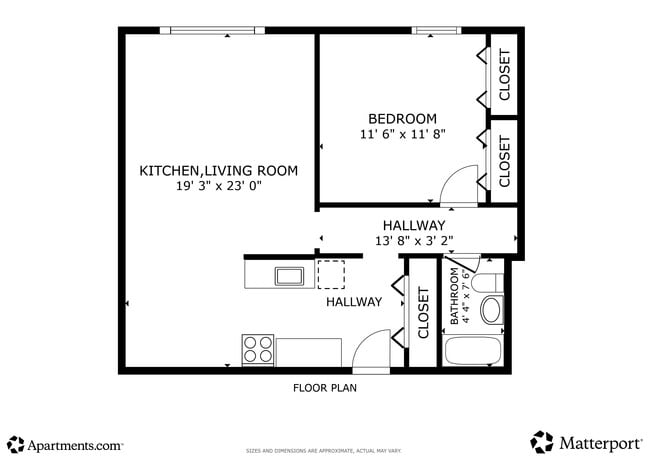 1BR,1BA - Concord Hills Apartments
