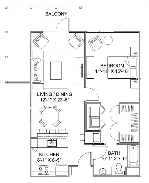 The Avenue H - The Terrace at Midtowne