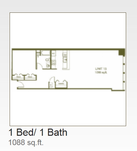Tarver Unit 15 - Eleventh Street Lofts