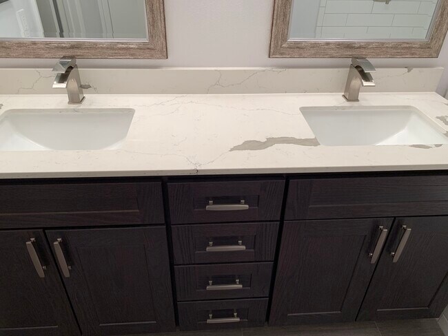 Master Bathroom Vanity - 8180 Manitoba St