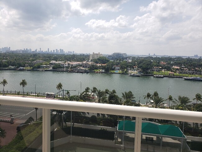 Balcony view. City and intercoastal waterway - 4775 Collins Ave