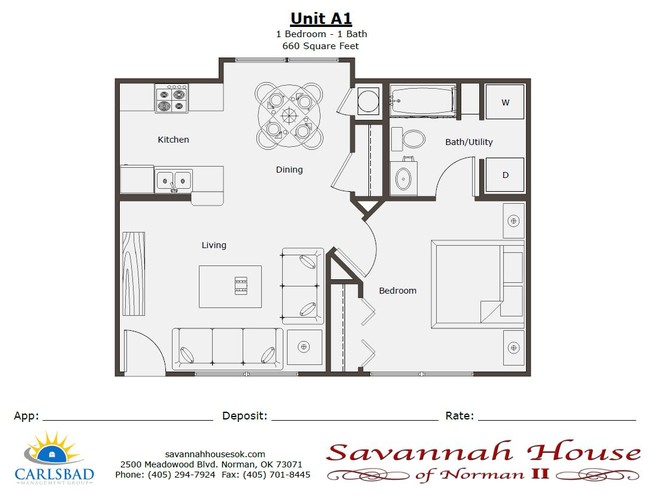 Floorplan - Savannah House of Norman II