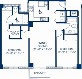 2BR/2BA - Camden Brickell