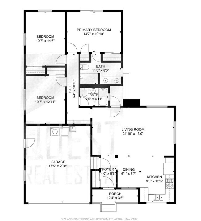 Building Photo - Updated 3 bedroom home, backyard, washer/d...